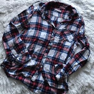 Button Down Flannel from beachlunchlounge